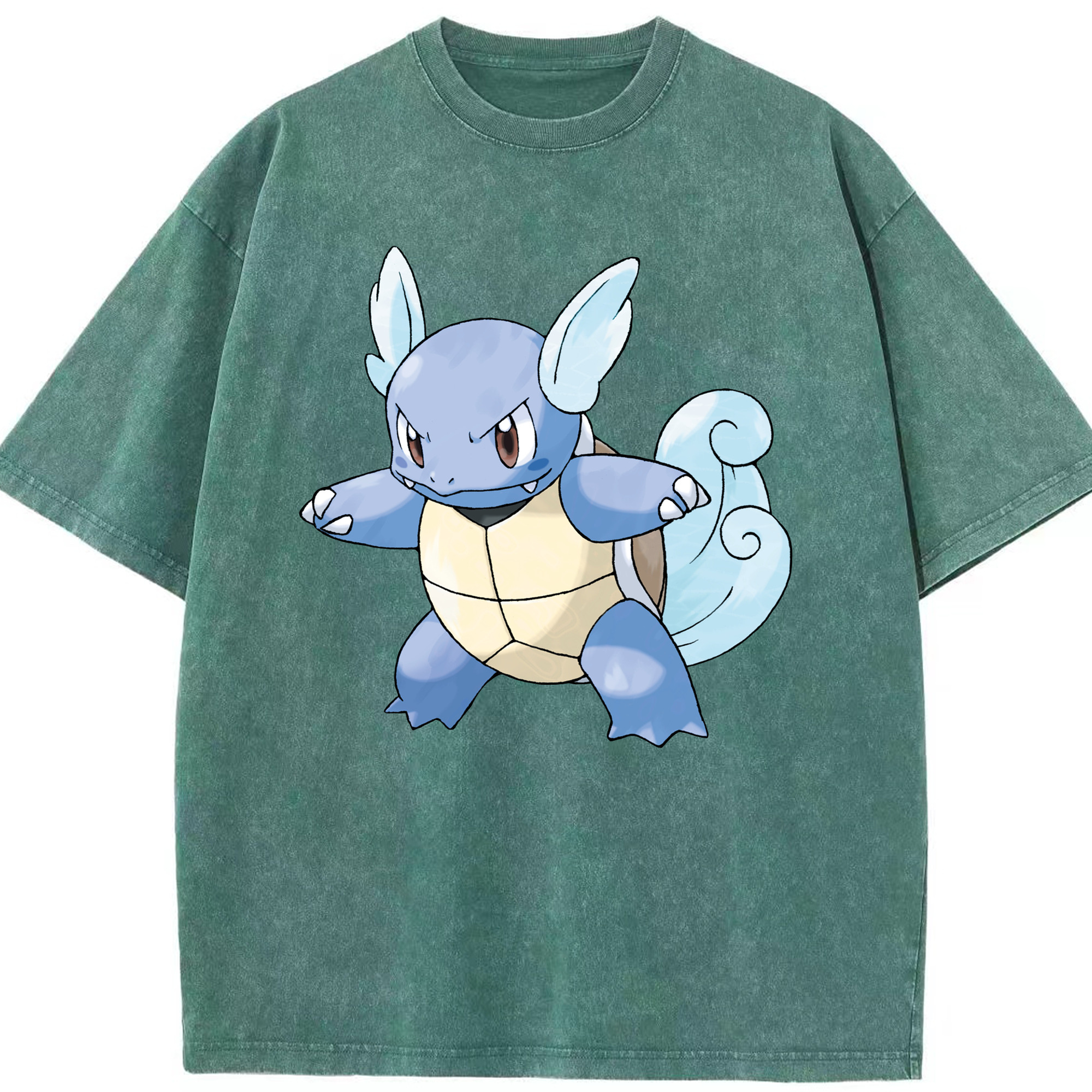 （画像用） ポケットモンスター Pokémon 綿100% ヴィンテージ風 半袖Tシャツ（フロントプリント）